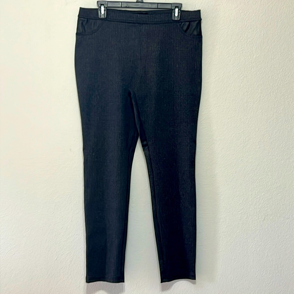 DKNY jeans, charcoal, gray woman’s size 34 waist